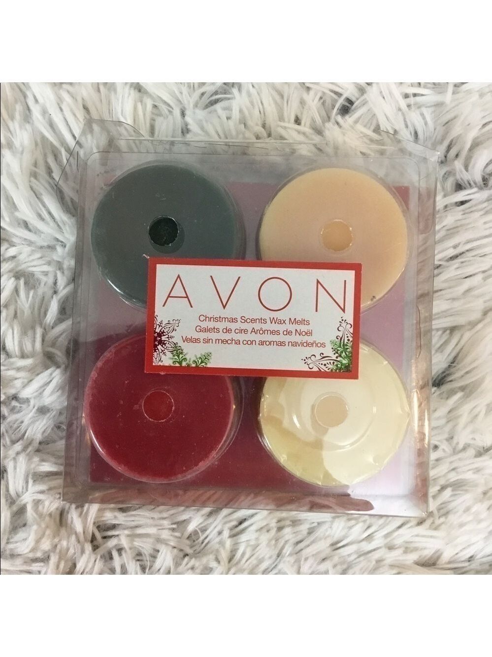 Avon Christmas Scents Wax Melts Set Of 8